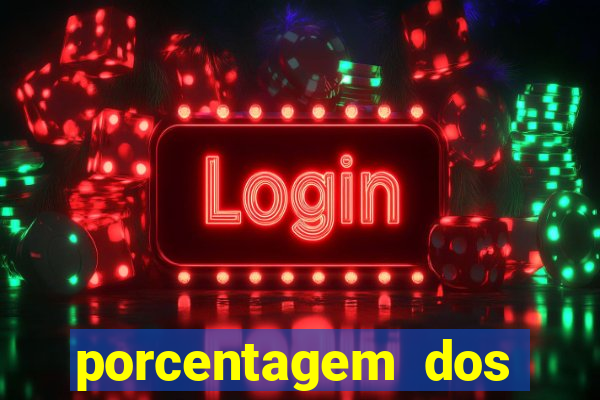 porcentagem dos jogos pg slots